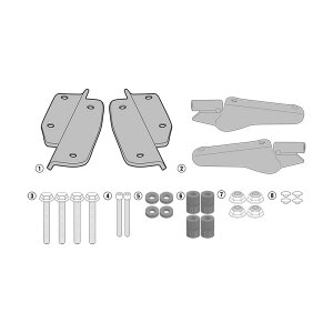 CRF1000L AtJcC 16-17 MONOKEY/MONOLOCKΉgbvP[Xp ALA GIVI