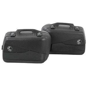★エントリーでポイント10倍★ヘプコ&ベッカー(HEPCO&BECKER) JUNIOR FLUSH サイドケース30 左右SET ブラック/ブラック
