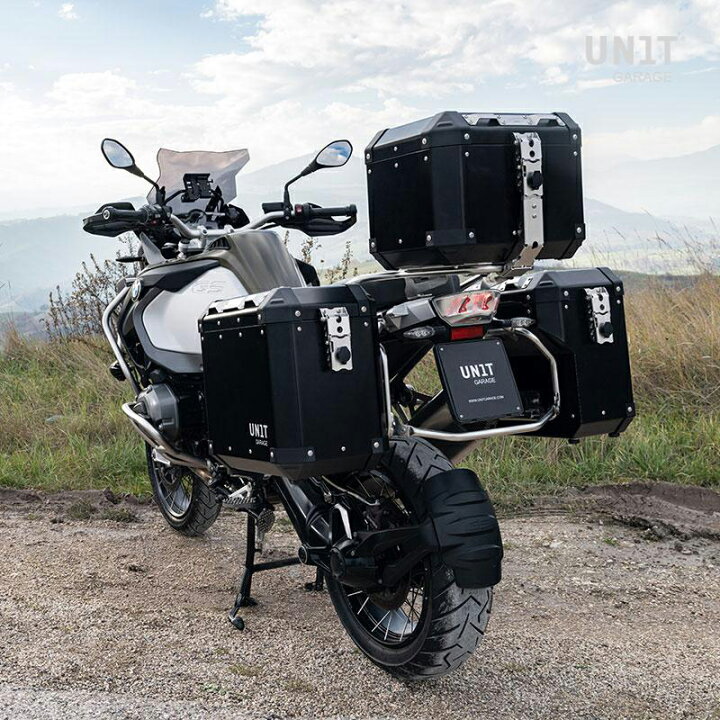 楽天市場】UNIT GARAGE ATLAS アルミサイドパニア(左右セット) 47L/41L 