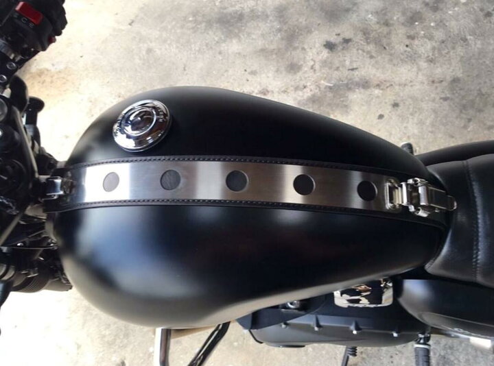 楽天市場】トライアンフ ボンネビル T100 T120 タンクストラップ 