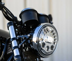 MOTODEMIC Adaptive LEDヘッドライト クローム Triumph Bonneville, Thruxton