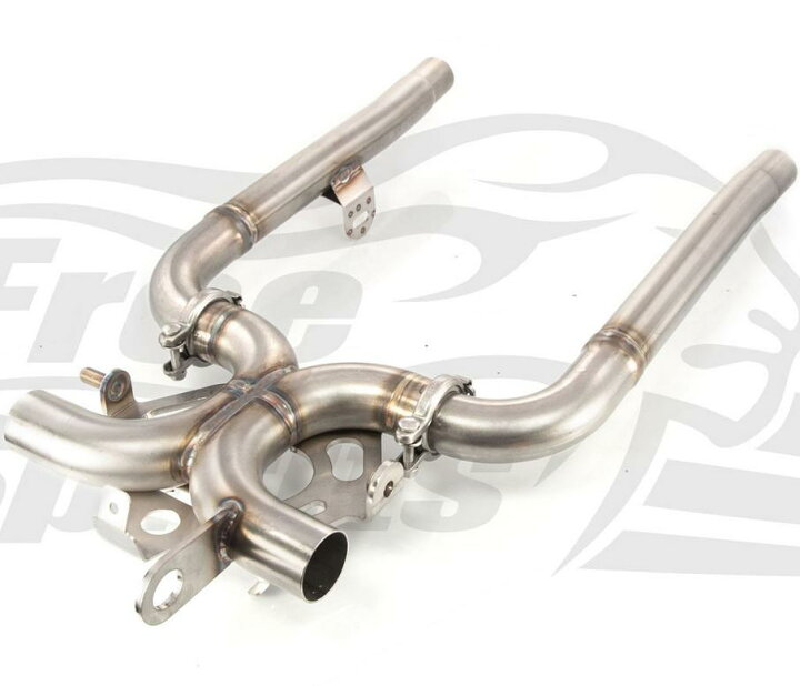 楽天市場】ボンネビル T100/T120 2021- (EURO5) Xパイプ 触媒レス FREE 