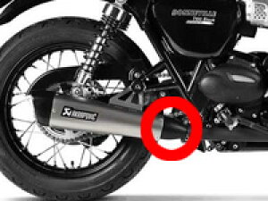Akrapovic (AN|Bb`) XbvI}t[pEq[gV[hEBonnevilleET100E17-