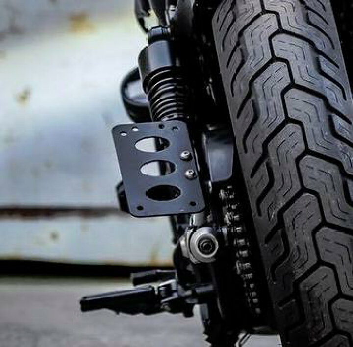 楽天市場】レブル250/300/500 ナンバー移設 ステー ブラックアーマー K 