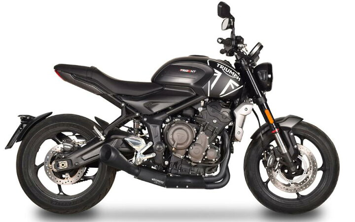 楽天市場】トライデント660 Trident660 フルエキゾースト マフラー E 