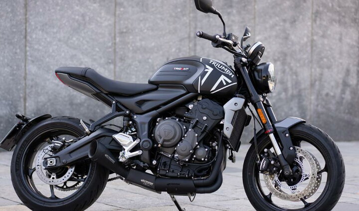 楽天市場】トライデント660 Trident660 フルエキゾースト マフラー E 