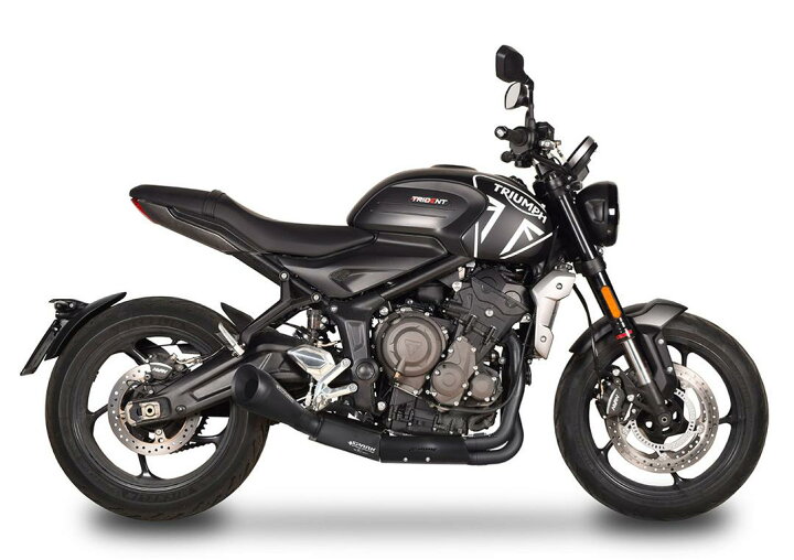 楽天市場】トライデント660 Trident660 フルエキゾースト マフラー E 