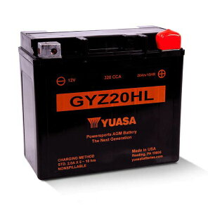 YUASA 12V�����e�i���X�t���[�E�o�b�e���[�iAGM�j GYZ20HL /�g���C�A���t�p