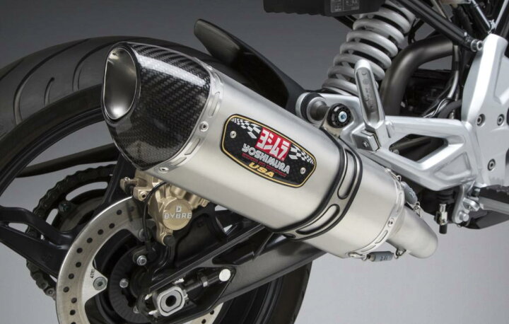 楽天市場】USヨシムラ R-77 ステンレス フルエキゾースト マフラー BMW 