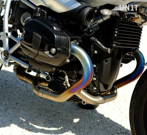 BMW RnineT 21- �}�t���[ �G�L�p�C �w�b�_�[�p�C�v �`�^�� UNIT GARAGE (���j�b�g�K���[�W)