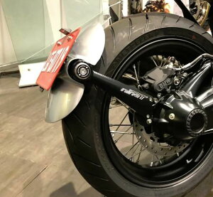 BMW RnineT�@R12/R12nineT ���A�}�b�h�K�[�h ���C�Z���X�T�|�[�g �t�F���_�[���X 14- �V���o�[�A���~�j�E�� Dkdesign