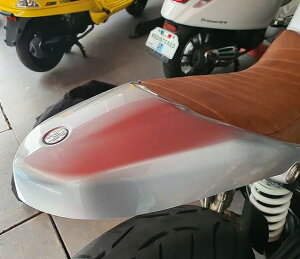 BMW RnineT �X�N�����u���[ �V���O���V�[�g�J�o�[/�n���v�J�o�[ �G�A���f�U�C�� 17- �V���o�[�A���~�j�E�� DKdesig