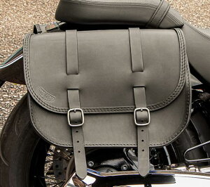 エンズクォイオ(Endscuoio) Dresden レザー サイドバッグ 右側 BMW R18