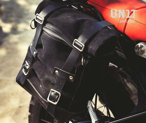 UNIT GARAGE (���j�b�g�K���[�W) �T�C�h�o�b�O WAXED �X�E�F�[�h BMW RnineT �W�F�b�g�u���b�N