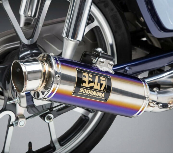 楽天市場】スーパーカブ C125 フルエキ GPマグナム マフラーチタン 