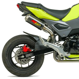 Hotbodies Racing MGP ハイマウント フルエキゾースト カーボン/ステンエンド MSX125 GROM 17-