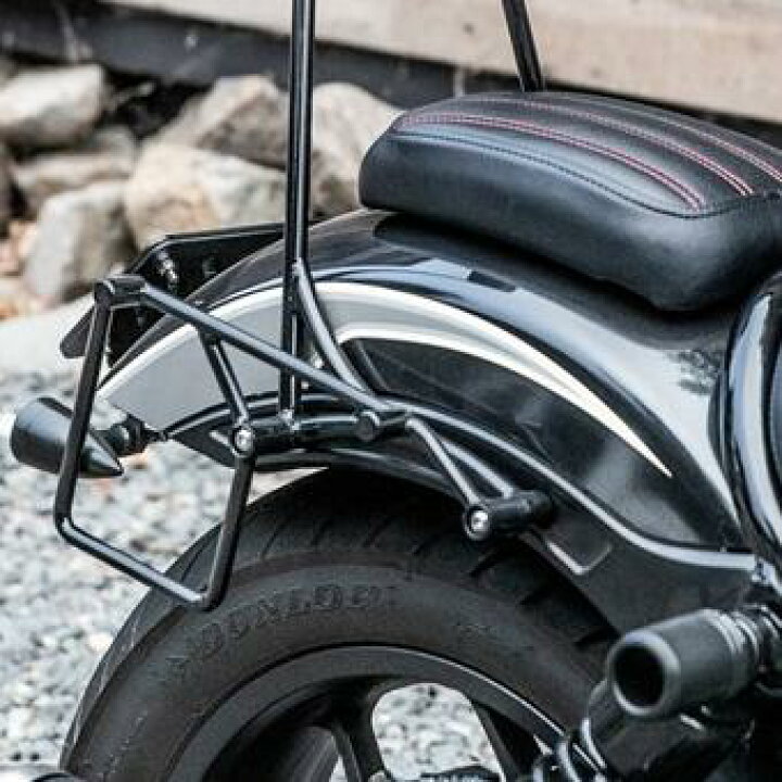 楽天市場】レブル1100 (REBEL1100) サドルバッグ サポート ステー 