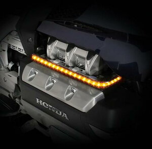 ★エントリーでポイント10倍★ゴールドウイング GL1800 18- クローム エンジンLEDライトパネル ゴールドストライク CIRO