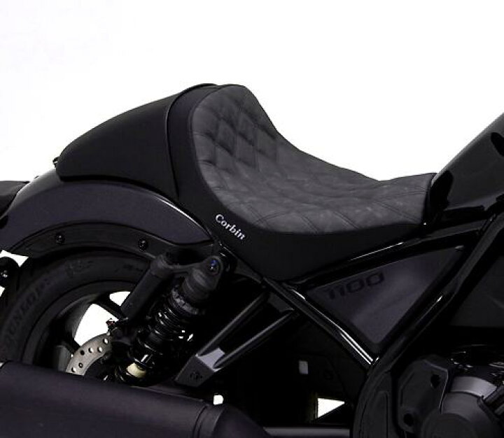 WOLFLINE キルティング バイクシート ブラック レブル1100用 楽天市場 