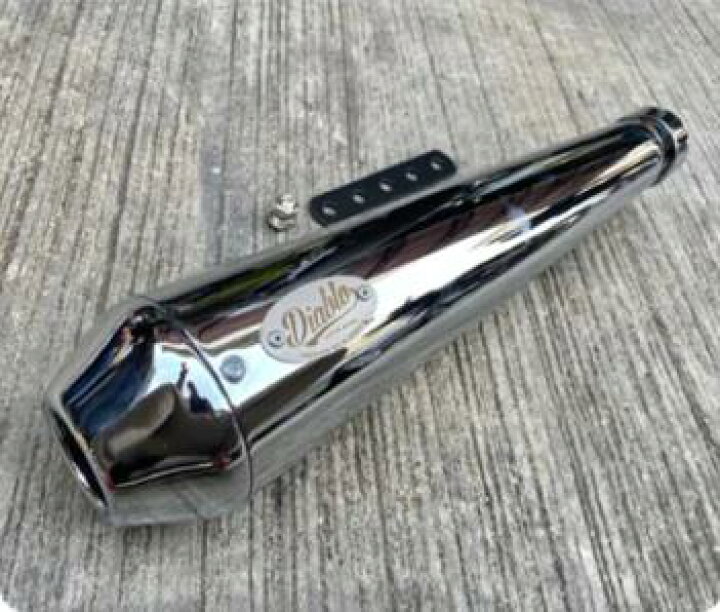楽天市場】メテオ350 テーパーコーン スリップオンマフラー Diablo K 