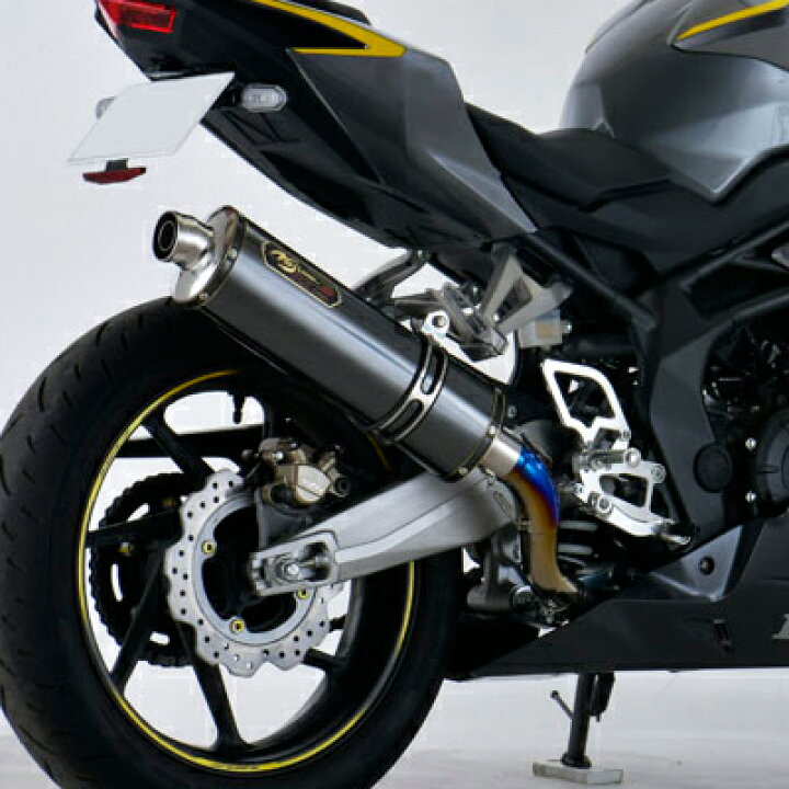 楽天市場】ホンダ CBR250RR スリップオンマフラー(JMCA) DLCチタン 