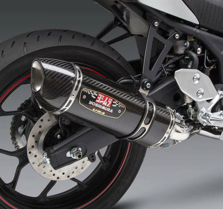 楽天市場】YZF-R25/YZF-R3 15-21 レース R-77 カーボン/ステンレス 