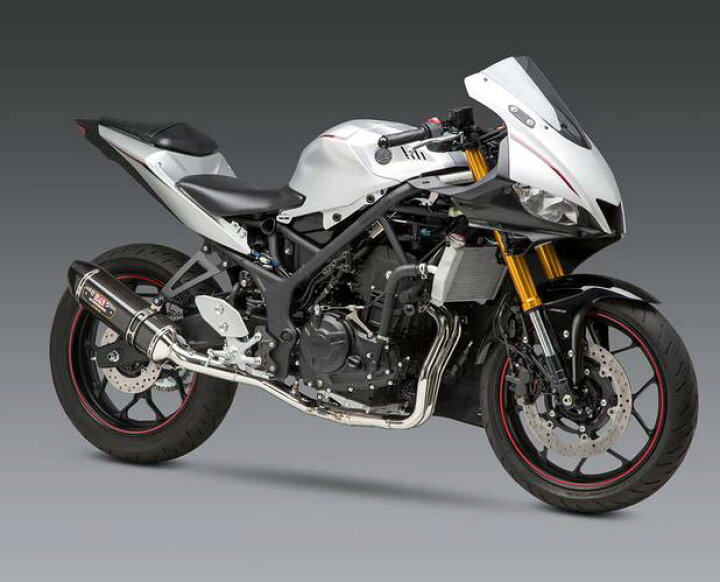 楽天市場】YZF-R25/YZF-R3 15-21 レース R-77 カーボン/ステンレス 