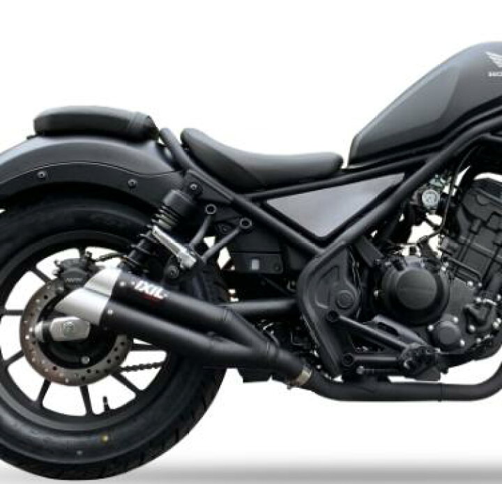 楽天市場】レブル250 スリップオンマフラー 2本出し イクシル 