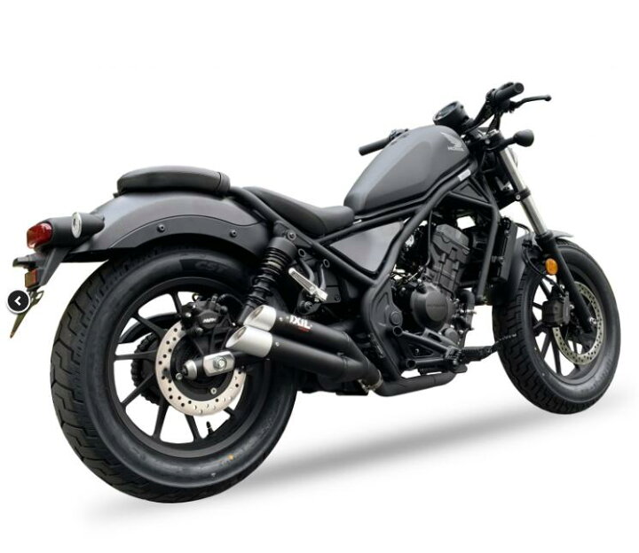 楽天市場】レブル250 スリップオンマフラー 2本出し イクシル 