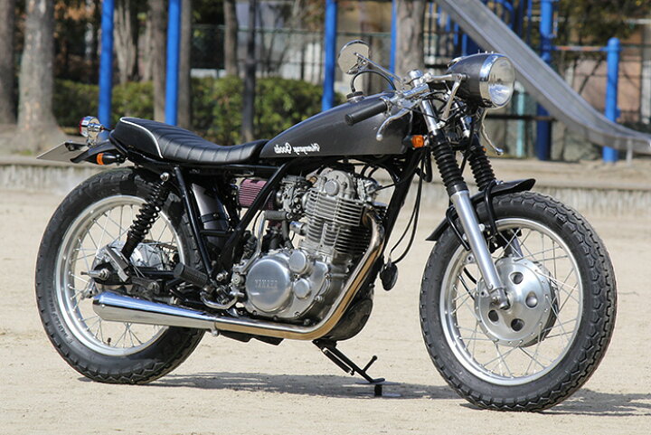 楽天市場】グッズ(GOODS) キングシート ブラック/ホワイト SR400/500 