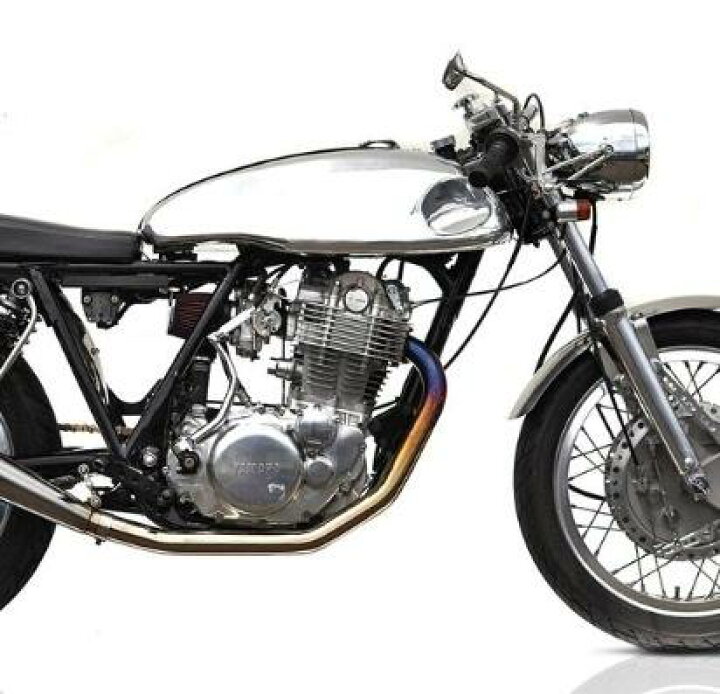 ヤマハ バイクタンク ホワイト sr400送料込み - タンク