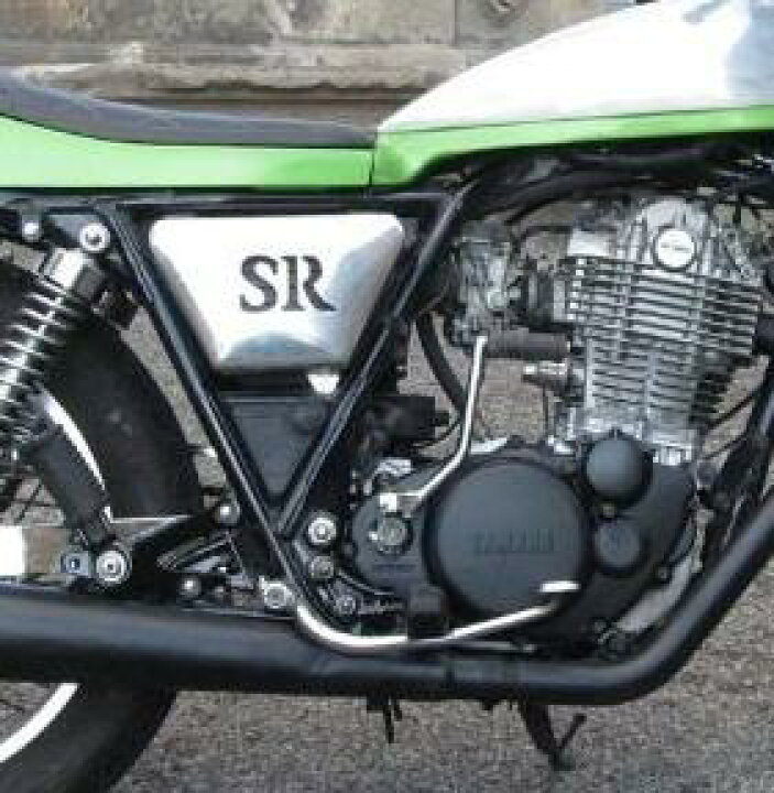 楽天市場】SR400/500 キャブ SRスペシャル サイドカバー アルミ オメガ 