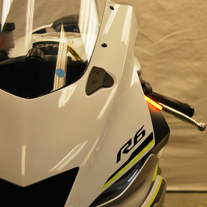 楽天市場】NewRageCycles LEDフロントウィンカー YZF-R6 17 