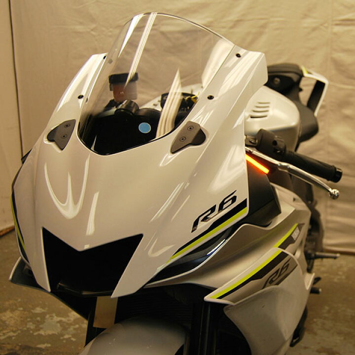 楽天市場】NewRageCycles LEDフロントウィンカー YZF-R6 17 