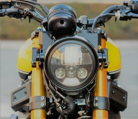 MOTODEMIC LED ヘッドライト EVOスタンダード グラファイト アップグレード ヤマハ BOLT ボルト, XV950