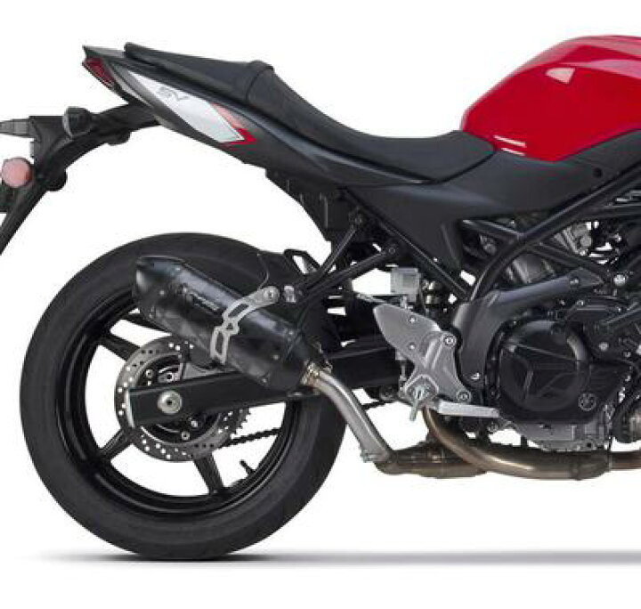楽天市場】SV650/SV650S 17-22 S1R ブラックカーボン スリップオン 
