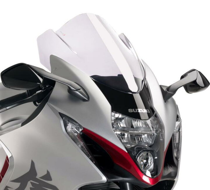楽天市場】隼 ハヤブサ GSX-R1300 ウインドシールド スクリーン クリア 