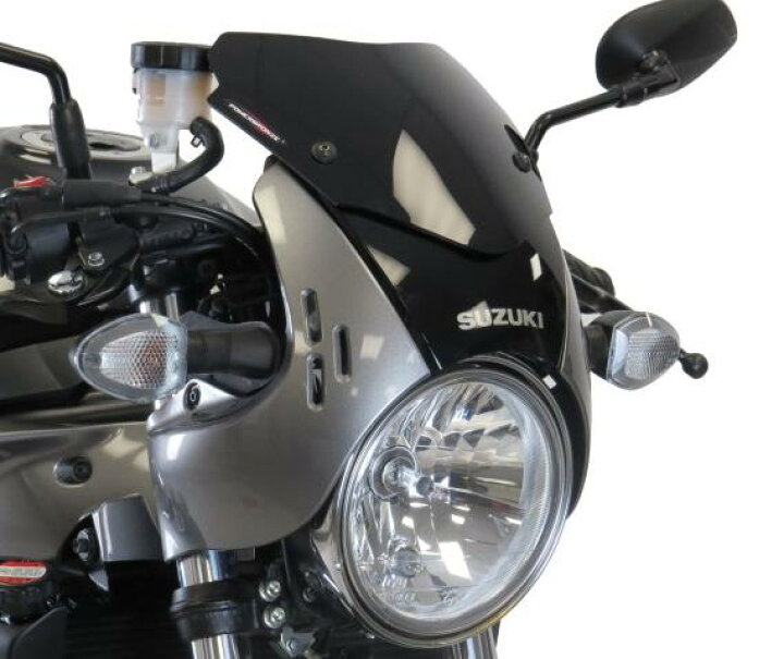 楽天市場】POWERBRONZE スクリーン SV650X ソリッドブラック 