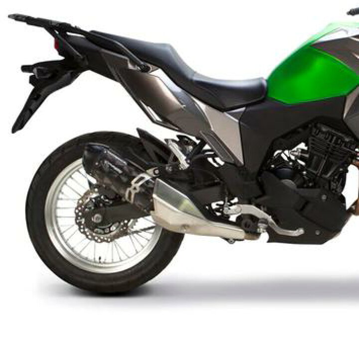 楽天市場】Versys-X 250/300 17-22 S1R ブラックカーボン スリップオン 