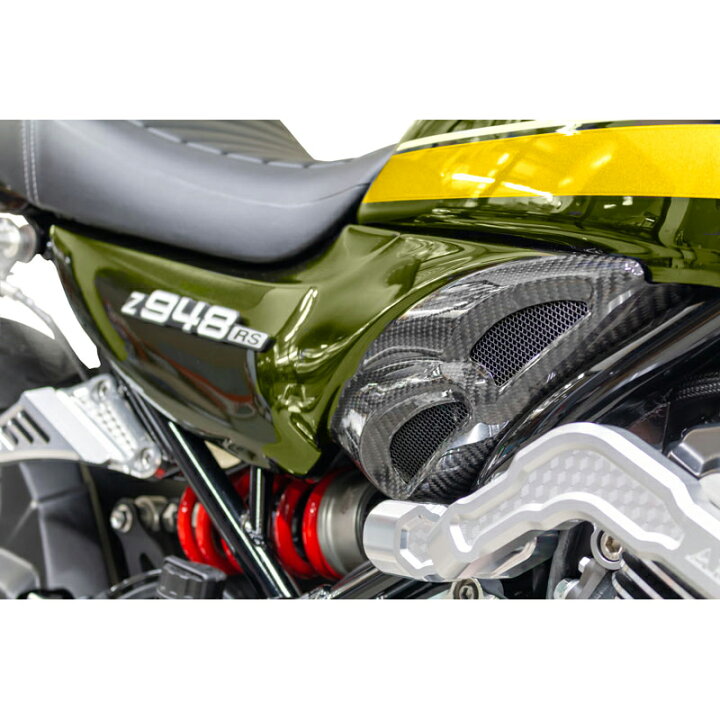 楽天市場】カワサキ Z900RS/CAFE ダブルバブルインテークサイドカバーセット キャンディトーングリーン ARCHI : モトパーツ 楽天市場店
