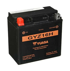 YUASA 12V�����e�i���X�t���[�E�o�b�e���[�iAGM�j GYZ16H / SUZUKI�p(DL1000 V-Strom, GSX1100G / SV1000S, AN650 Burgman)