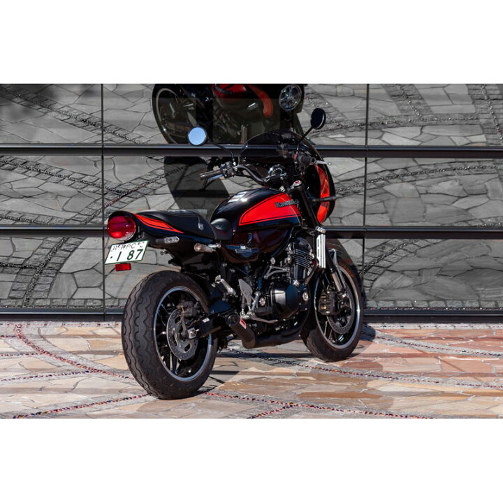 楽天市場】カワサキ Z900RS/CAFE 手曲げショート管集合マフラー 