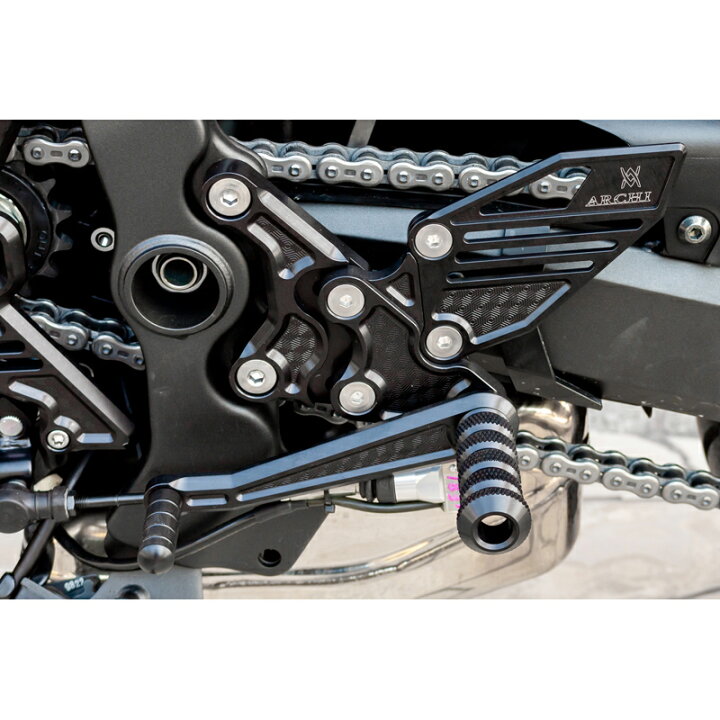 楽天市場】カワサキ Z900RS/CAFE ビレット・ハニカムバックステップ 