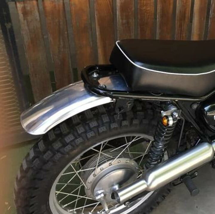 楽天市場】W400、W650、W800 ビンテージ スクランブラー アルミ リア 