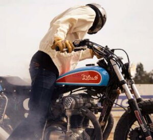 Kawasaki W650 W800 アルミ タンク "Sports" オメガレーサー