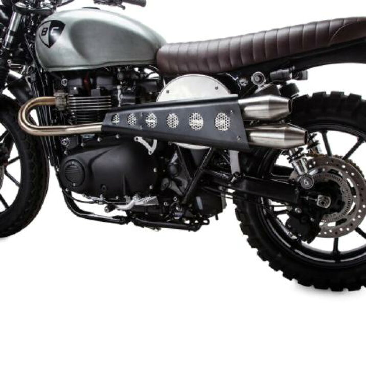 楽天市場】ボンネビル T100/T120, Street Twin/CUP 2-2 UPマフラー 