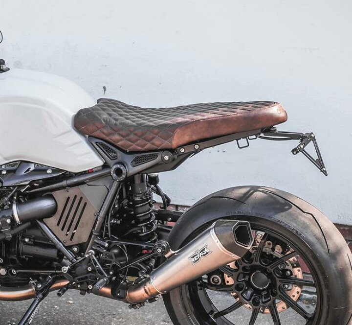 楽天市場】BMW RnineT シート 本革 ブラウン ダイアモンド RAISCH 