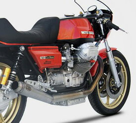 ZARDフルエキゾースト マフラー MOTO GUZZI(モトグッチ) LE MANS(ルマン) 1 2 3 1976-1985 ブラック