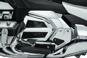 ゴールドウィング GL1800 18- Omni トランスミッションカバー クローム クリアキン