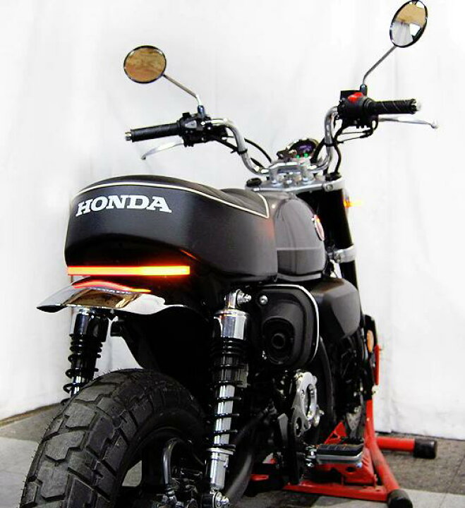 楽天市場】ホンダモンキー ナンバー サイドマウント&LEDウインカー 